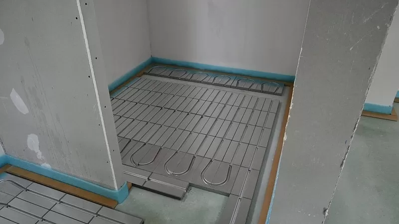 plancher chauffant sec